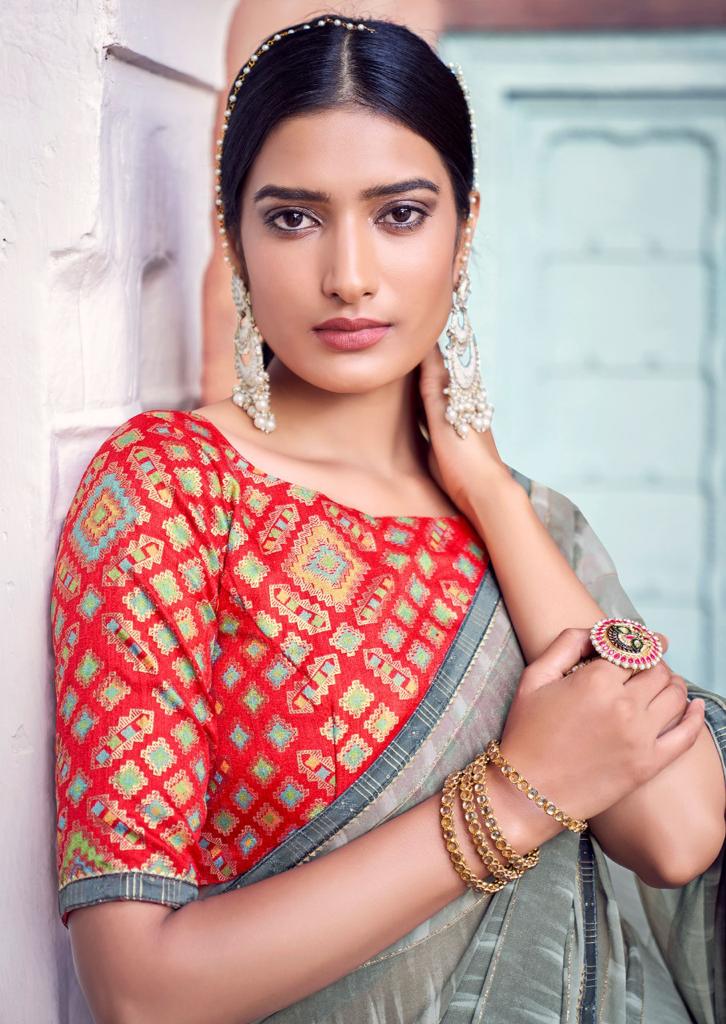 Kashvi Maanvi Regular Wear Printed Georgette Latest Designer Saree Collection 